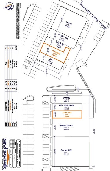 2202-2208 7th St N, Clanton, AL à louer - Plan de site - Image 2 de 5