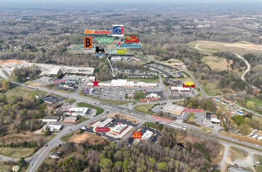 12201 N NC Highway 150, Winston-Salem, NC for lease - Building Photo - Image 2 of 11