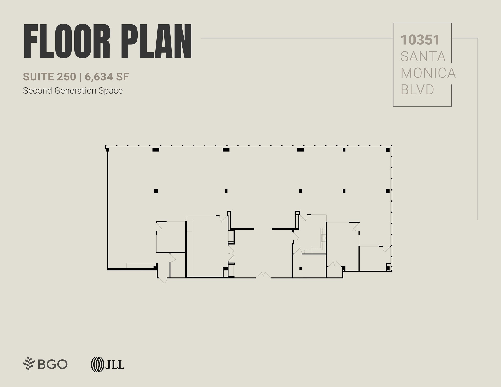 10351 Santa Monica Blvd, Los Angeles, CA for lease Site Plan- Image 1 of 1