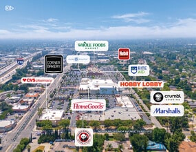 3801 E Foothill Blvd, Pasadena, CA - Aérien  Vue de la carte - Image1