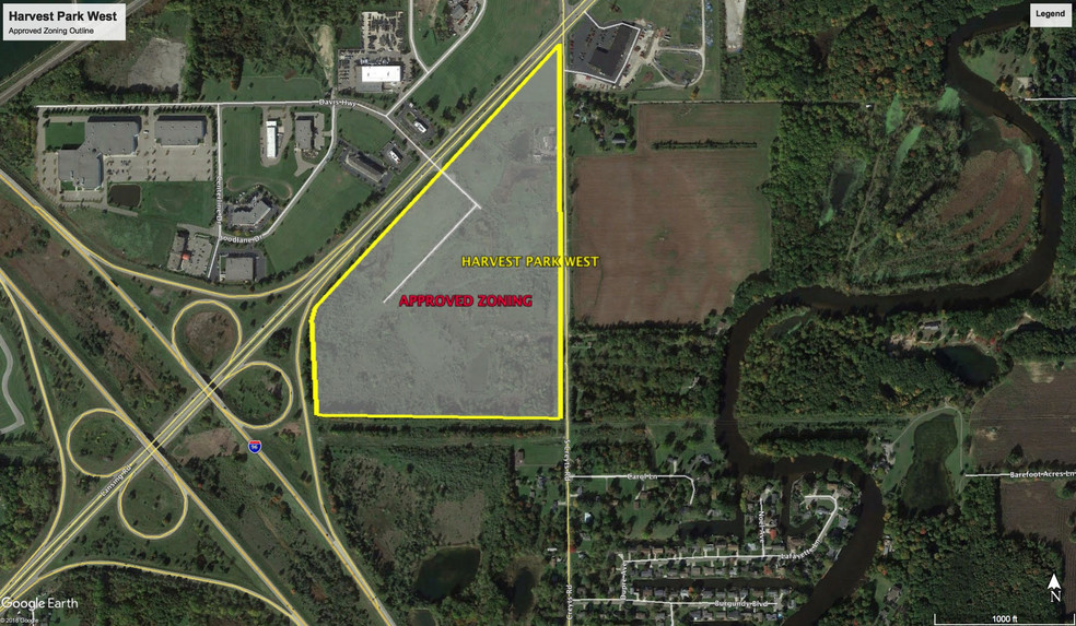 Creyts Rd, Dimondale, MI à vendre - Plan cadastral - Image 2 de 2