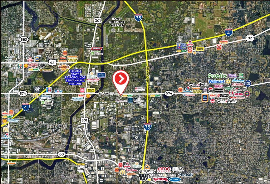 9601 E Doctor Martin Luther King Junior Blvd, Tampa, FL à louer - Photo du bâtiment - Image 3 de 6