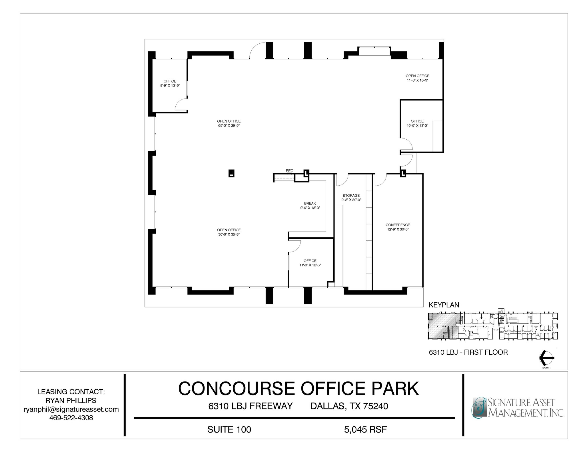 6350 LBJ Fwy, Dallas, TX for lease Floor Plan- Image 1 of 1