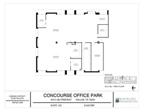 6350 LBJ Fwy, Dallas, TX for lease Floor Plan- Image 1 of 1