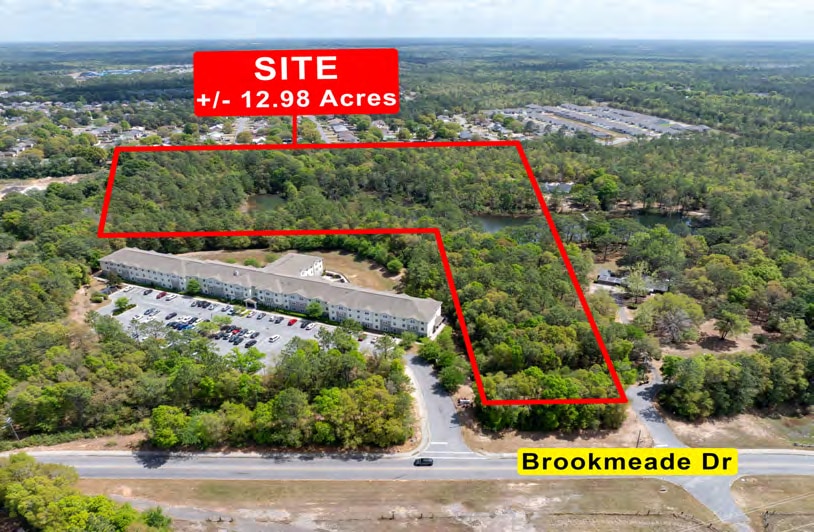 591 Brookmeade Dr, Crestview, FL for sale - Aerial - Image 3 of 6