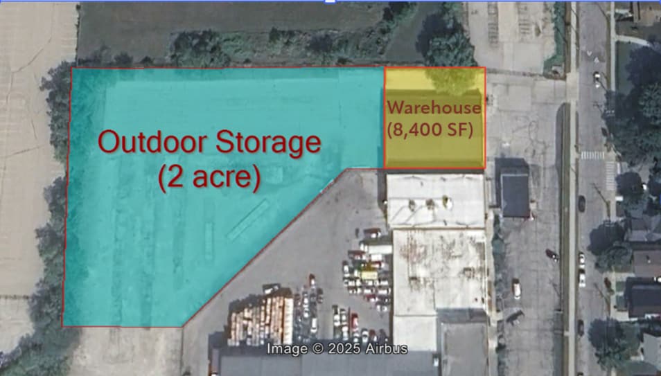 1549 S 38th St, Milwaukee, WI à louer Aérien- Image 1 de 4