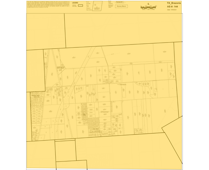 Highway 288B & FM 521, Angleton, TX à vendre - Plan cadastral - Image 2 de 2