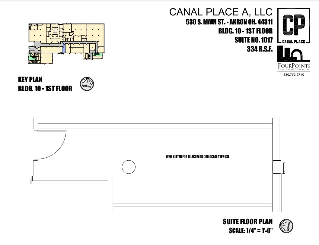 540 S Main St, Akron, OH à louer Plan d  tage- Image 1 de 1