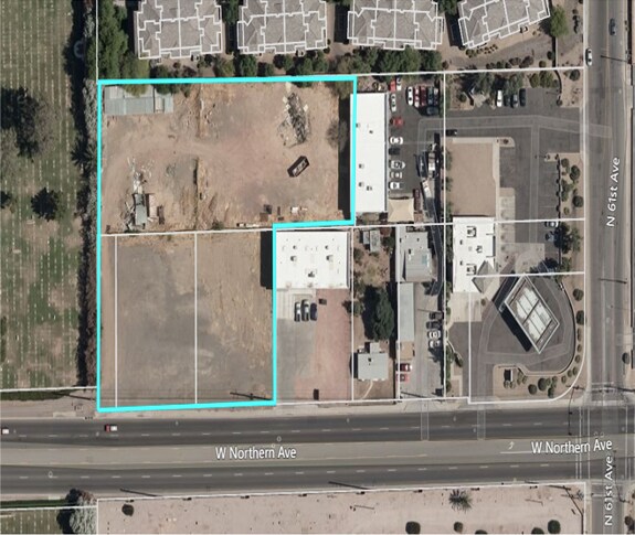 6450 W Northern Ave, Glendale, AZ à vendre Aérien- Image 1 de 2