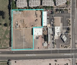 6450 W Northern Ave, Glendale, AZ - AERIAL  map view