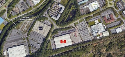 Siemens Way, Birchgrove, WGN - Aérien  Vue de la carte