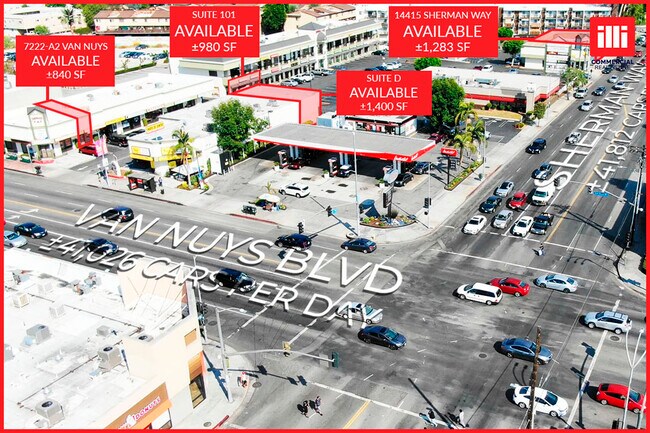 Plus de détails pour 14435 Sherman Way, Van Nuys, CA - Bureau/Commerce de détail, Commerce de détail à louer