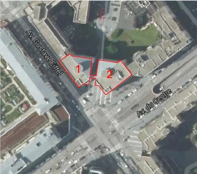 Office in Montigny-le-Bretonneux for lease - Aerial - Image 2 of 3