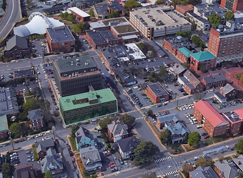 212 7th St NE, Charlottesville, VA for lease - Aerial - Image 3 of 3