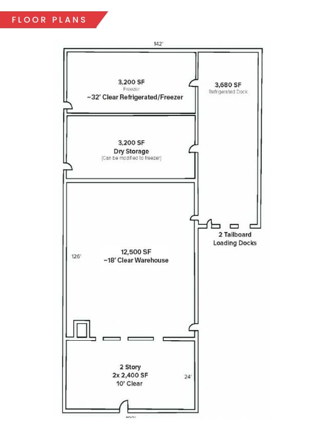 7 State St, Woburn, MA à louer Plan d’étage- Image 1 de 1