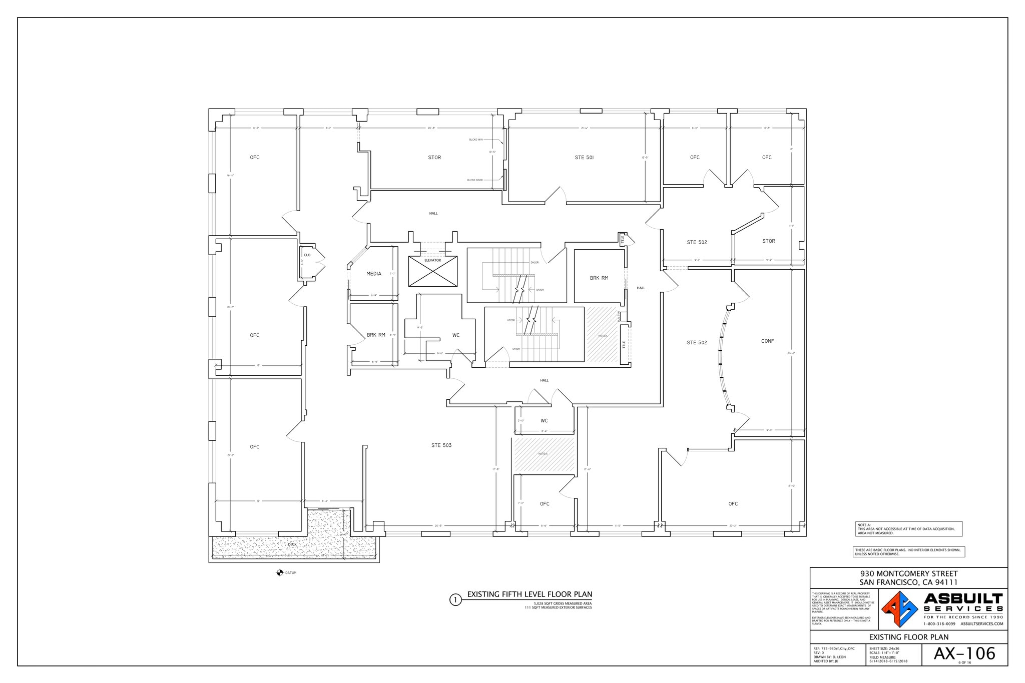 930 Montgomery St, San Francisco, CA for lease Site Plan- Image 1 of 1