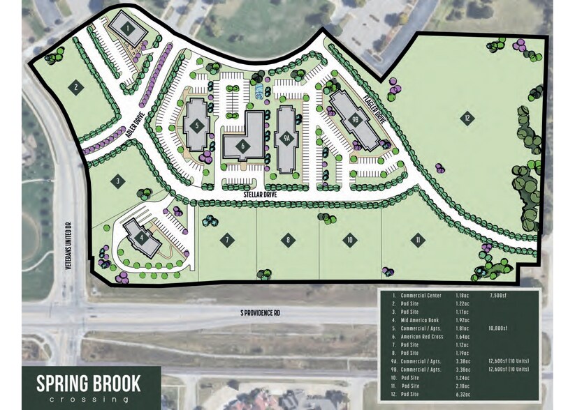Spring Brook Crossing, Columbia, MO à vendre - Photo du bâtiment - Image 2 de 8