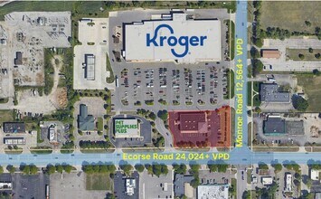22000 Ecorse Rd, Taylor, MI - Aerial  map view