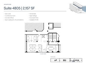 185 Berry St, San Francisco, CA à louer Plan d’étage- Image 1 de 1