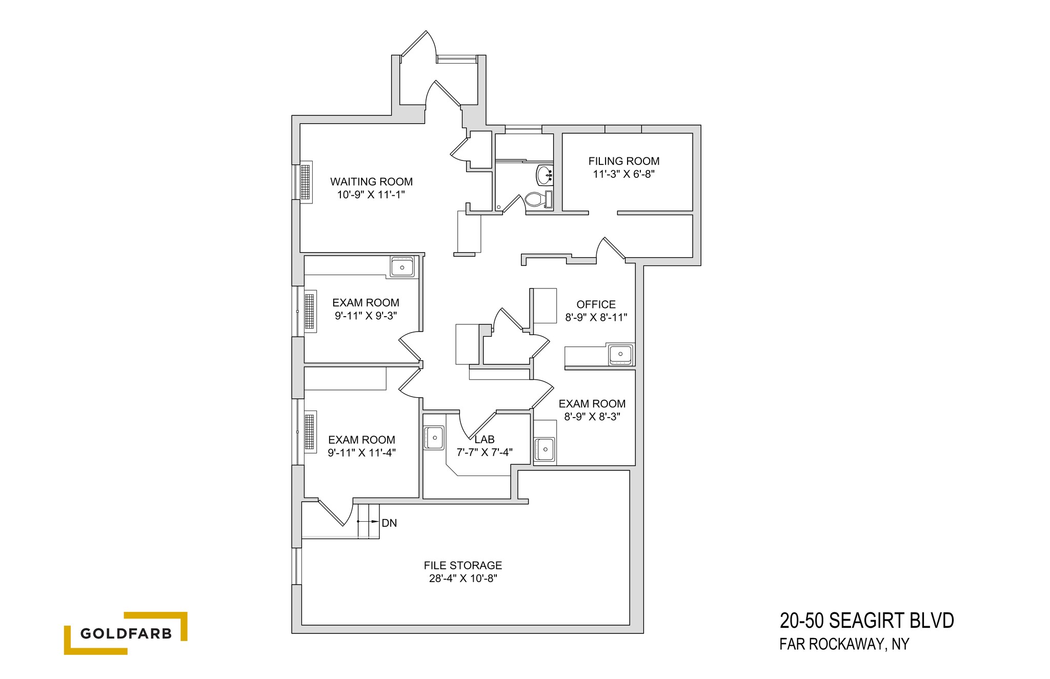 2010 Seagirt Blvd, Far Rockaway, NY à louer Plan de site- Image 1 de 2