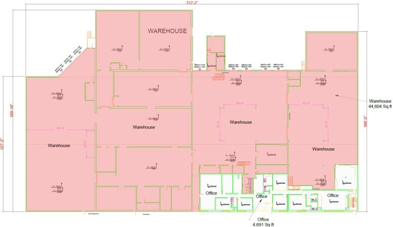 1200 Bernard Dr, Baltimore, MD for lease Floor Plan- Image 1 of 1