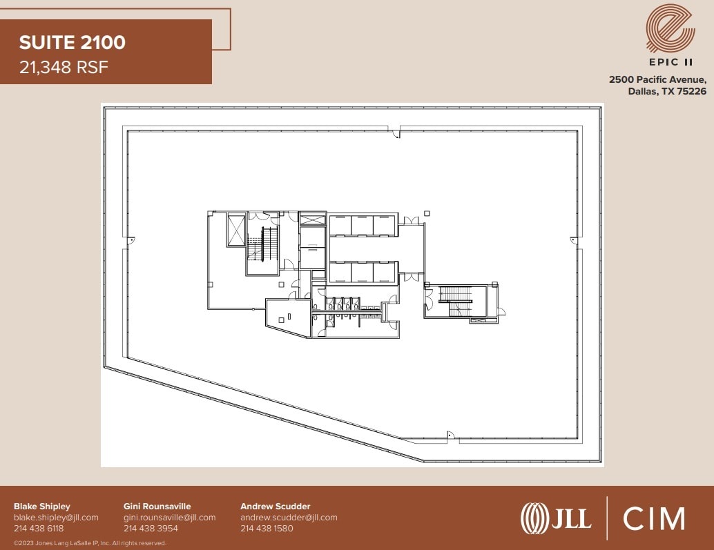 2500 Pacific Ave, Dallas, TX for lease Floor Plan- Image 1 of 1