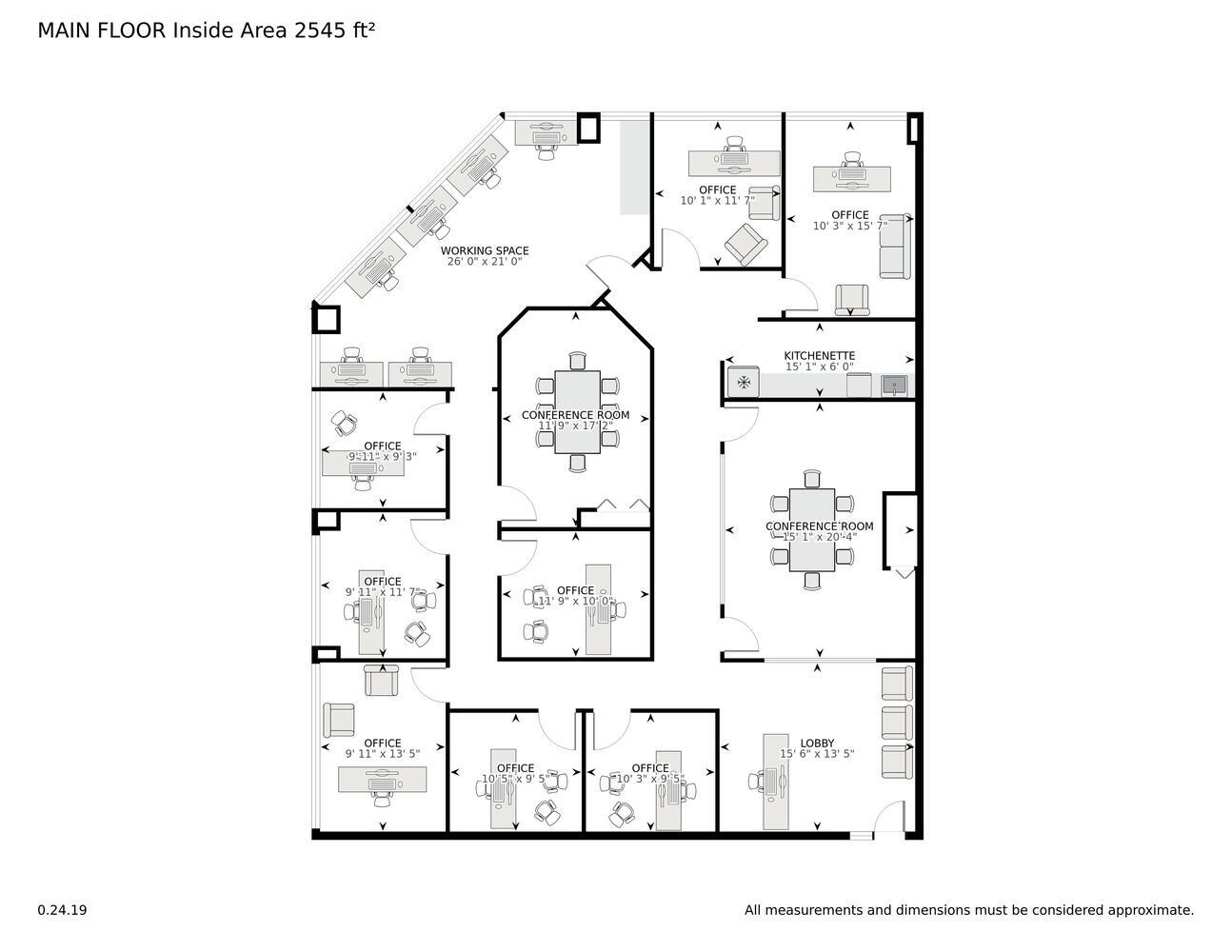 1801 Robert Fulton Dr, Reston, VA for lease Floor Plan- Image 1 of 21