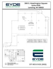 300 S Washington Sq, Lansing, MI for lease Site Plan- Image 1 of 1
