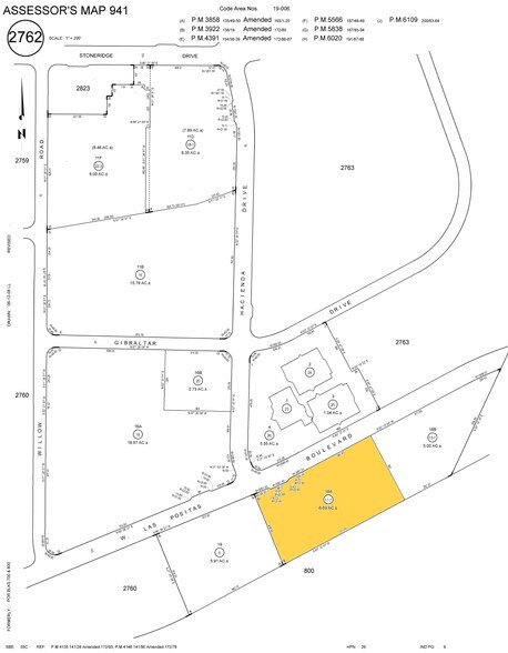 5758 W Las Positas Blvd, Pleasanton, CA à louer - Plan cadastral - Image 2 de 6