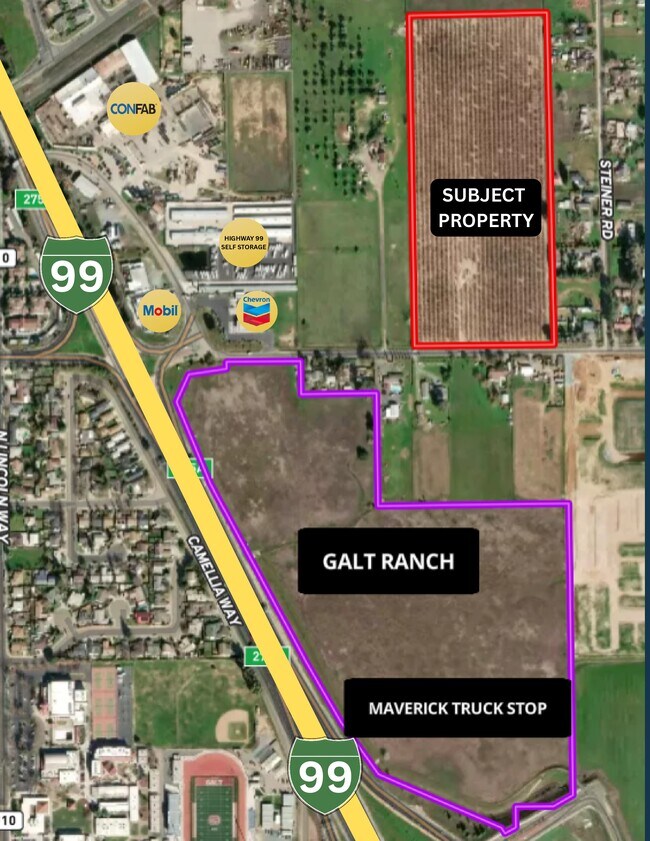 Plus de détails pour 10657 Simmerhorn Rd, Galt, CA - Terrain à vendre