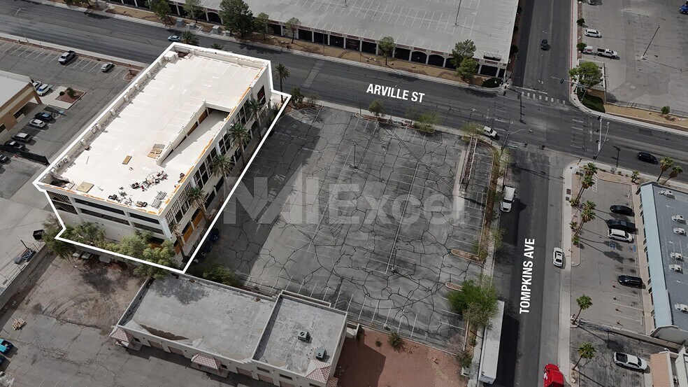 4710-4740 S Arville St, Las Vegas, NV à louer - Aérien - Image 3 de 22