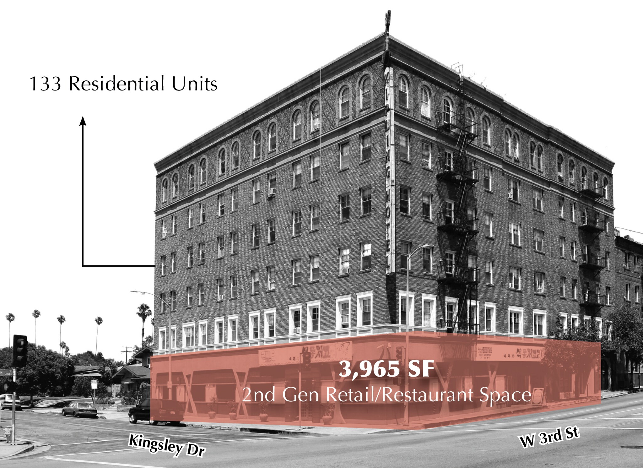 4083 W 3rd St, Los Angeles, CA à louer Photo du bâtiment- Image 1 de 2