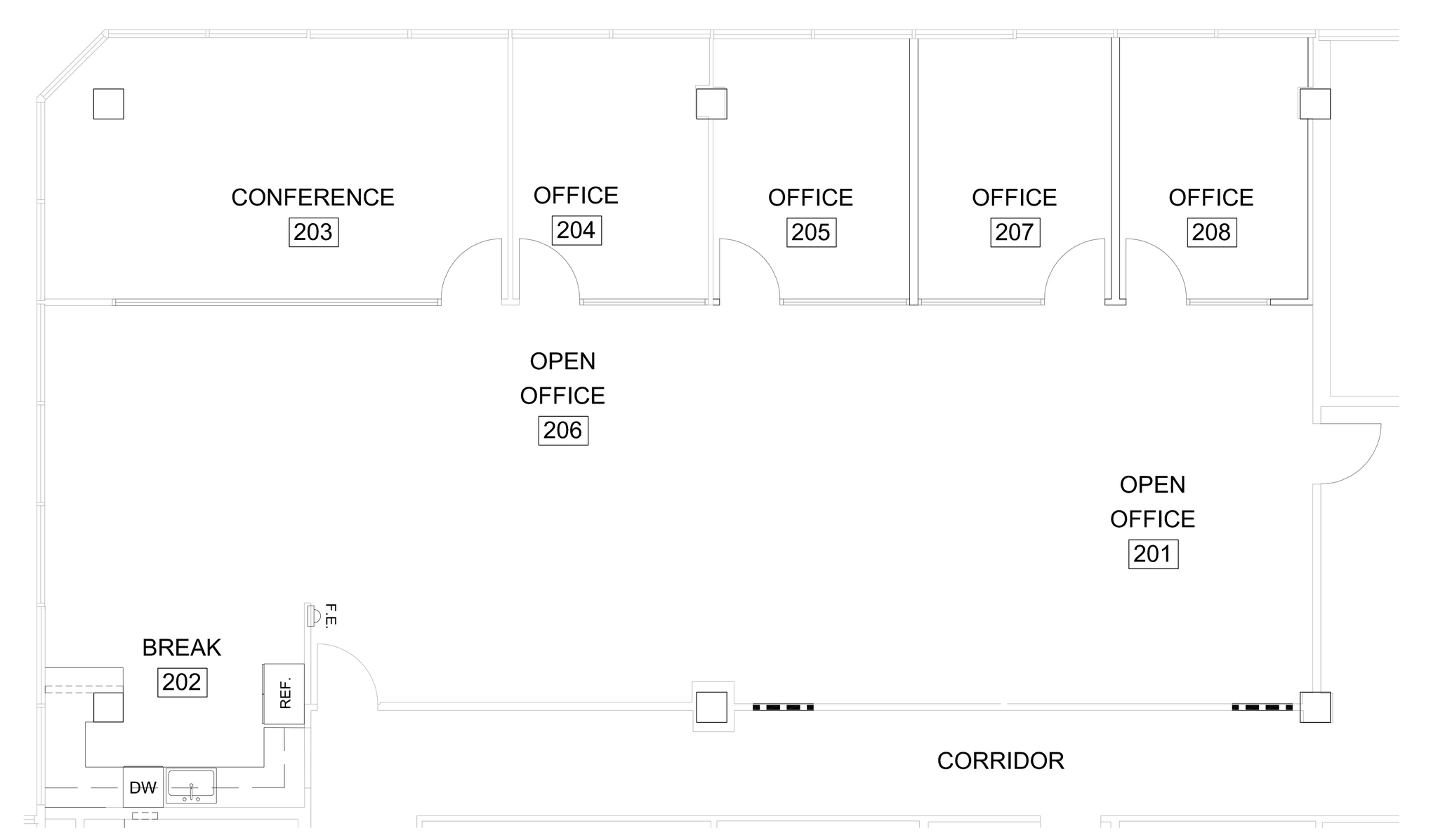 10050 N Wolfe Rd, Cupertino, CA for lease Floor Plan- Image 1 of 1