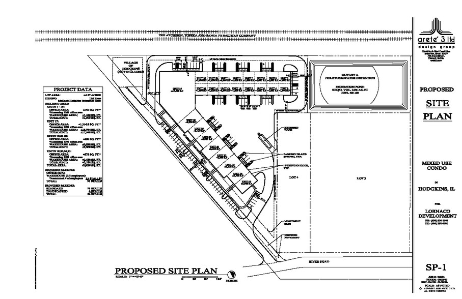 6880 River Rd, Hodgkins, IL à vendre - Plan de site - Image 1 de 1