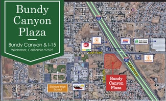 Plus de détails pour Bundy Canyon & I-15 Fwy, Wildomar, CA - Terrain à louer