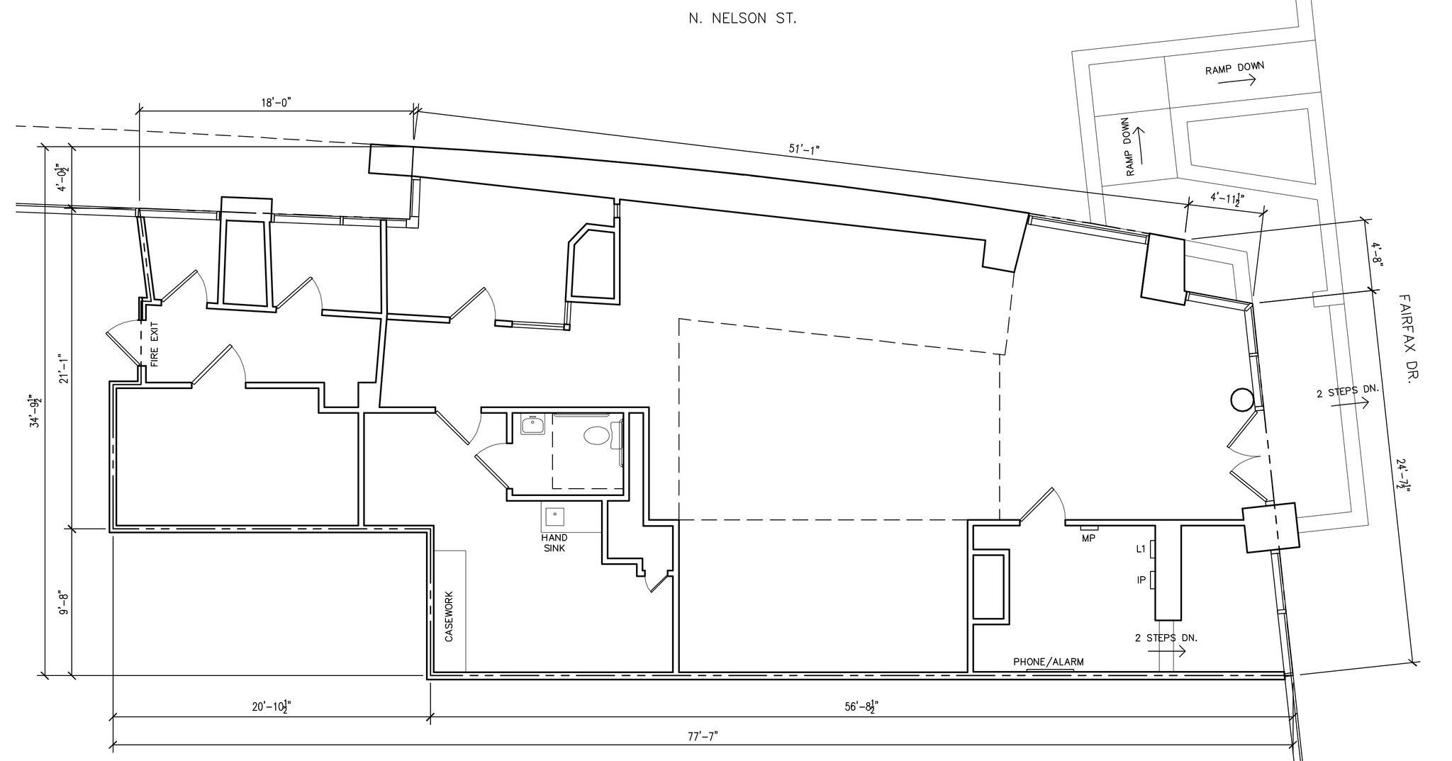 901 N Nelson St, Arlington, VA for lease Floor Plan- Image 1 of 2