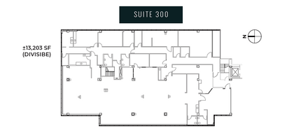 50 N La Cienega Blvd, Beverly Hills, CA à louer Plan d’étage- Image 1 de 12