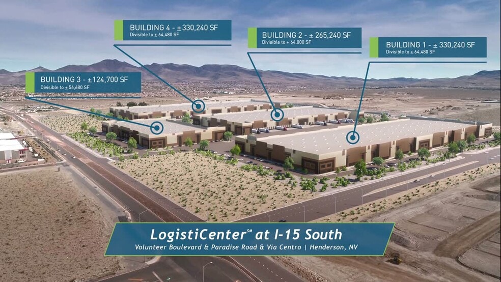 Volunteer & Paradise, Henderson, NV for lease - Commercial Listing Video - Image 2 of 8