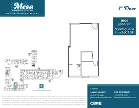 1930 S Alma School Rd, Mesa, AZ for lease Floor Plan- Image 1 of 7