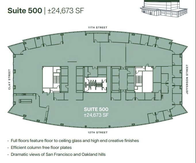 555 12th St, Oakland, CA for lease Floor Plan- Image 1 of 1