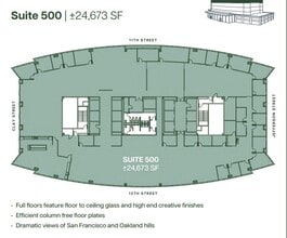555 12th St, Oakland, CA for lease Floor Plan- Image 1 of 1