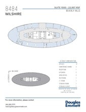 8484 Wilshire Blvd, Beverly Hills, CA for lease Floor Plan- Image 2 of 2