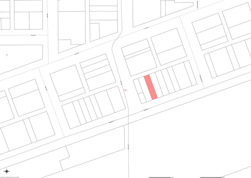 105 E Main St, Laurel, MT à louer - Plan cadastral - Image 3 de 9