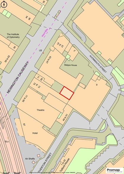 69-71 Newington Causeway, London for sale - Site Plan - Image 2 of 2