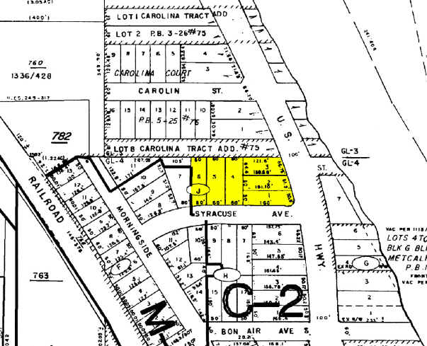 1250 S Harbor City Blvd, Melbourne, FL à vendre - Plan cadastral - Image 2 de 12
