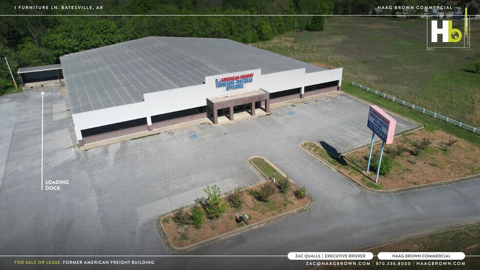 1 Furniture Ln, Batesville, AR à vendre - Photo du bâtiment - Image 2 de 4