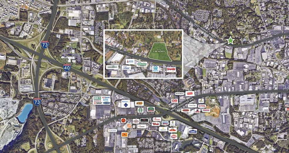 5106 W Market St, Greensboro, NC for sale - Building Photo - Image 2 of 3