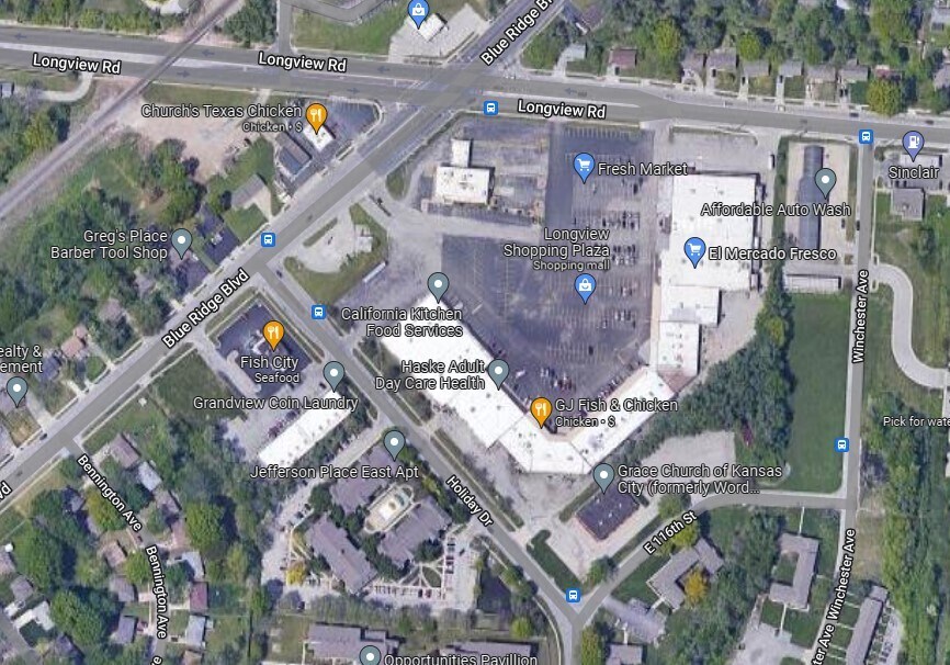 11511 Blue Ridge Blvd & Holiday Dr, Kansas City, MO à louer Aérien- Image 1 de 3