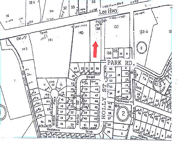 11085 Lee Hwy, Fairfax, VA for lease - Plat Map - Image 2 of 4