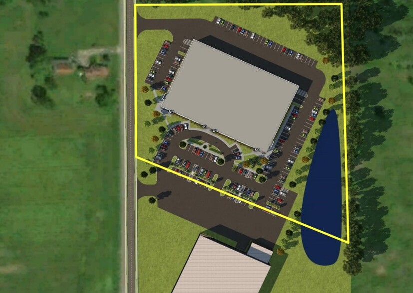 456 Sanford Rd N, Churchville, NY à louer - Plan de site - Image 2 de 3